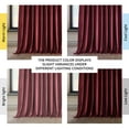 thumbnail image 3 of HPD Half Price Drapes Cinema Red Heritage Plush Velvet Room Darkening Curtains for Bedroom & Living Room Curtains (1 Panel), Window Curtains 108 inches long, Extra Wide Curtains & Drapes, 100W X 108L, 3 of 10