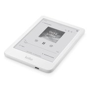 Kobo Clara Colour eReader White with Black SleepCover Case Bundle