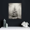 thumbnail image 4 of COMIO  Vintage Christmas Canvas Wall Art Pine Tree Botanical Wall Art Prints Poster Winter Scene Forest Landscape Snow Painting Pictures Farmhouse Aesthetics Decor, 4 of 4