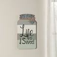 thumbnail image 2 of Mason Jar Life is Sweet Wall Decor, 2 of 4