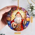 thumbnail image 2 of Adorno de Cerámica Papá Noel Touber 7x7 cm Navidad, 2 of 7