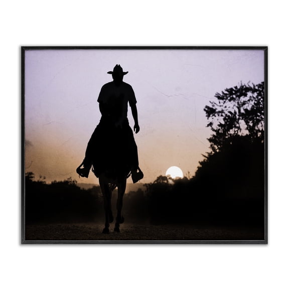 Stupell Industries Rustic Lodge Black Framed Giclee Art, 14 x 11, by Marcus Prime