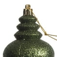 thumbnail image 2 of Vickerman 7" Moss Green 4-Finish Finial Ornament, 8 per Box, 2 of 5