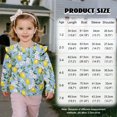 thumbnail image 7 of DISNIMO Lemon Floral Printed Pullover for Toddler Girl Long Sleeve Sweatshirt Casual T-Shirts Lightweight Pullover Sweatshirt for Fall Winter 3-4 Years, 7 of 7