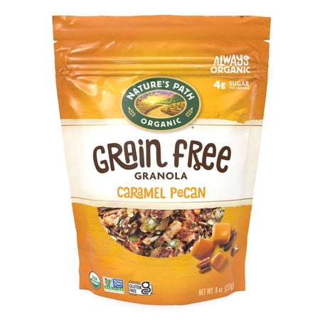 Nature's Path Organic Grain Free Granola, Gluten Free, Caramel Pecan, 8 oz