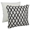 thumbnail image 4 of Blazing Needles 20 x 20 in. Moroccan Patterned Beaded Cotton Throw Pillow - Set of 2, 4 of 4