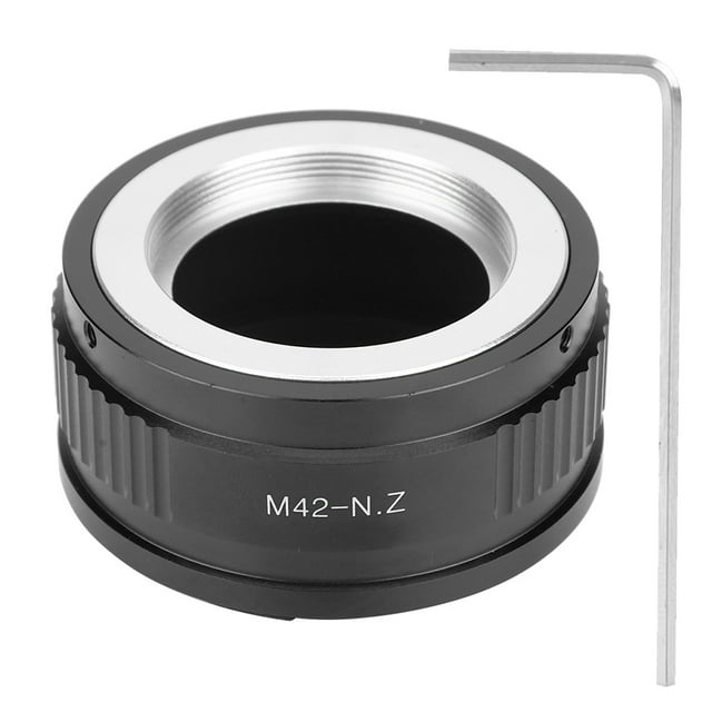 Anillo adaptador M42-Z para lentes con montura M42 para cámaras Nikon con montura Z, Z6 y Z7