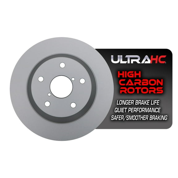 UltraHC Coated High Carbon Brake Rotor, Rear UR020570, Subaru Forester 2021-2019
