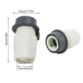 thumbnail image 4 of BotaniNest Amagogo Washing Machine Faucet Adapter Quick Connecter 1/2 Inch Portable Lightweight Easy To Install Sturdy Replacement Tap Fitting, 4 of 8