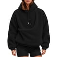 thumbnail image 3 of DHFJKG Cat Dog Pouch Hoodies For Women Fuzzy Sweatshirt Pet Holder Kangaroo Pocket Carries Pullover, 3 of 7