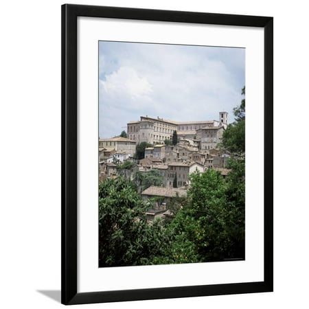 Todi, a Typical Umbrian Hill Town, Umbria, Italy Framed Print Wall Art By Tony