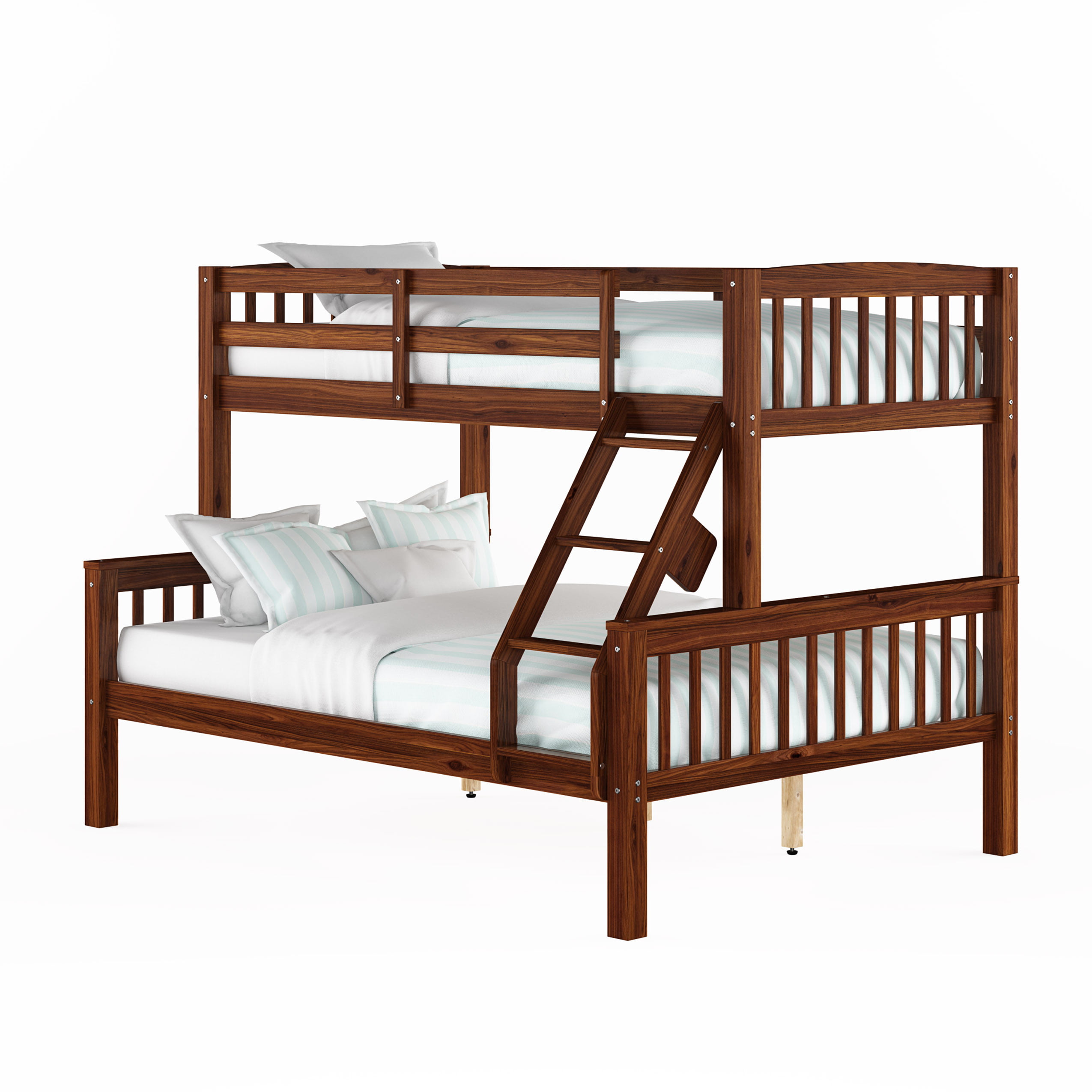 bunk bed with double and single