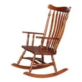 thumbnail image 6 of International Concepts Solid Wood Rocking Chair in Soft Cherry, 6 of 10