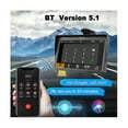 thumbnail image 2 of Portable Dash Mount Carplay Display 7in Touch Screen, Gps Navigatin,bluetooth Car Stereo Radio, Bac, 2 of 5