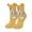 Yellow, variant on VONCOS Yellow Bear Socks for Women, Plush Fuzzy with 3D Ears, Cozy Animal Novelty Lounge Socks Cute Gift