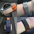 thumbnail image 2 of Rugged Nylon Band for Galaxy Watch Ultra Bands 47mm for Men Women,One Click No Gap Fabric Woven Wristbands Adjustable Sport Strap for Samsung Galaxy Watch 7 Ultra Band 47 mm for Man,Green+Black, 2 of 8