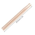 thumbnail image 4 of 2 Pcs Drum Sticks, 11.71 Inch Classic Maple Wood Tip Drumsticks for Students and Beginners Musical Musical Instrument Percussion Accessories, 4 of 7