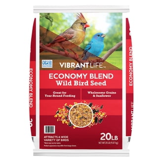 貴重！THE LIFE OF BIRDS 吹替有り セット Vibrant Life Economy Blend Wild Bird Seed with Black Oil Sunflower