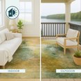 thumbnail image 4 of Addison Rugs Chantille Indoor/Outdoor Transitional Abstract Aloe Machine Washable Rectangle Rug, 10' x 14', 4 of 8