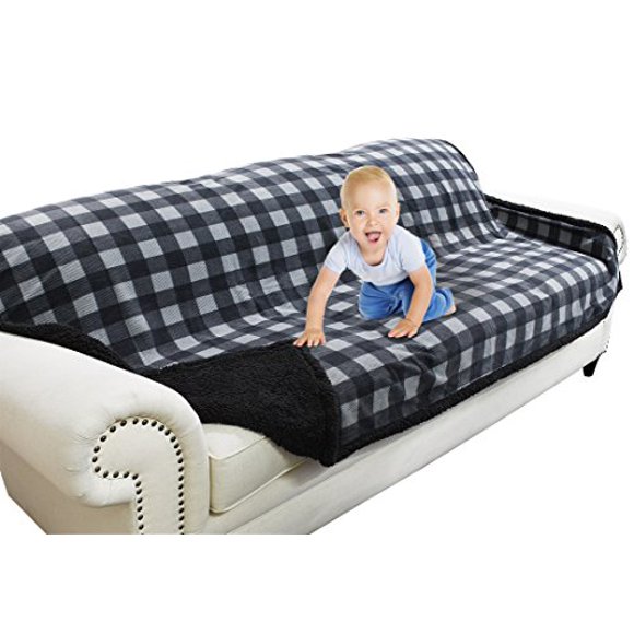 Catalonia Waterproof Blanket,Liquid Pee Proof Blanket for Bed Couch Sofa,Protector Cover for Baby,Cozy Sherpa Lining Throws an