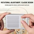 thumbnail image 7 of VALSEEL Bluetooth Speaker Outdoor, Design of Retro Wireless Bluetooth Speaker, Mini Outdoor Convenient Portable Small Speaker (Bluetooth/TF/AUX/USB), 7 of 7