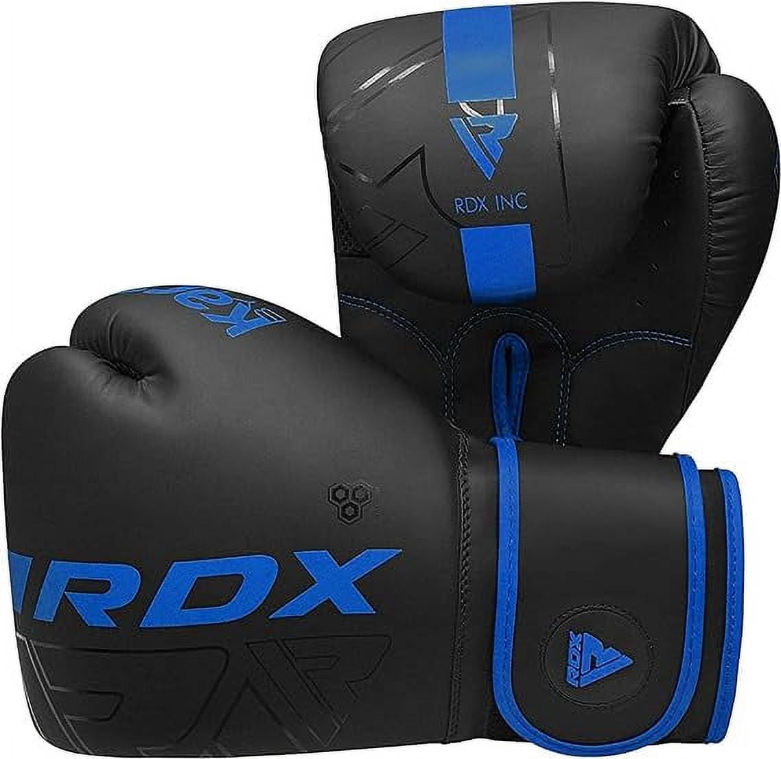 RDX Boxing Gloves for Men & Women | Pro Training Sparring Gloves, Maya Hide Leather Muay Thai | MMA Kickboxing, Unisex Punching Gloves with Thick Padding for Boxing 8 10 12 14 16 18 Oz