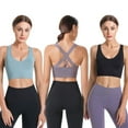 thumbnail image 2 of Valcatch 3 Pack Strappy Sports Bra for Women Sexy Crisscross for Yoga Running Athletic Gym Workout Fitness Tank Tops, 2 of 7