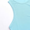 thumbnail image 5 of WIZUTIZ Men's Lightweight Casual Tank Top Crew Neck Mesh Fabric Quick Dry Breathable Sleeveless T-Shirt Ideal for Running, Gym and Summer Outdoor Activities, 5 of 5