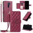 thumbnail image 1 of Funda tipo billetera GANGXUN para Xiaomi Redmi 9 – Tapa abatible con correa para mujer, 1 of 5
