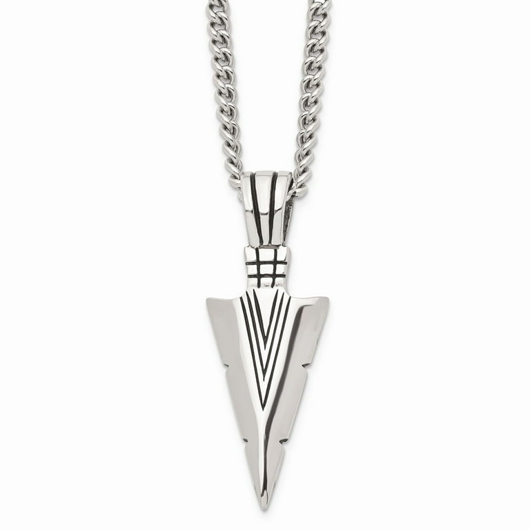 Stainless Steel Antiqued and Polished Dagger 22 Stainless Steel Antiqued and Polished Dagger 22