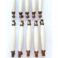 thumbnail image 2 of 10 x Ceramic Furniture Handle Tube Bar Handle, Furniture Door Stick Handle, Kitchen Cabinet Door Bar Handle with, 2 of 5