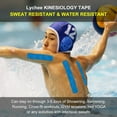 thumbnail image 3 of Lychee 5 Pcs Sports Kinesiology Tape for Muscle Pain Relief & Joint Support 2" x 16.4 ft, 3 of 8