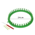 thumbnail image 3 of Knitting Loom Set Durable Weaving Loom for Shawl Sewing Accessories Beginner Diameter 24cm, 3 of 8