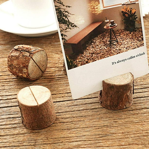 40 unids/set de estacas de madera, carpeta de notas, Clip de tocón de chapa, artesanía, decoración de fiesta en casa Likrtyny 3rx9ll3ta9hx8zf9