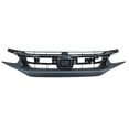 thumbnail image 1 of Parrilla Civic 2019 A 2020 Honda Negra S/Mold Genérica ., 1 of 3