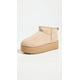 thumbnail image 2 of Bota de moda UGG Classic Ultra Mini Platform para mujer Sand 7, 2 of 5