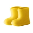 thumbnail image 5 of Doll Shoes Miniature Boots Handmade Silicone for 1/12 BJD Dolls Yellow Fashion Accessories, 5 of 9