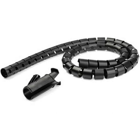 UPC: 0065030887113 | StarTech.com 1.5m / 4.9ft Cable Management Sleeve – Spiral – 45mm/1.8  Diameter