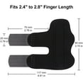 thumbnail image 2 of 6Pcs SkyAuks Trigger Finger Splint, Universal Finger Straightener, Black, 2 of 7