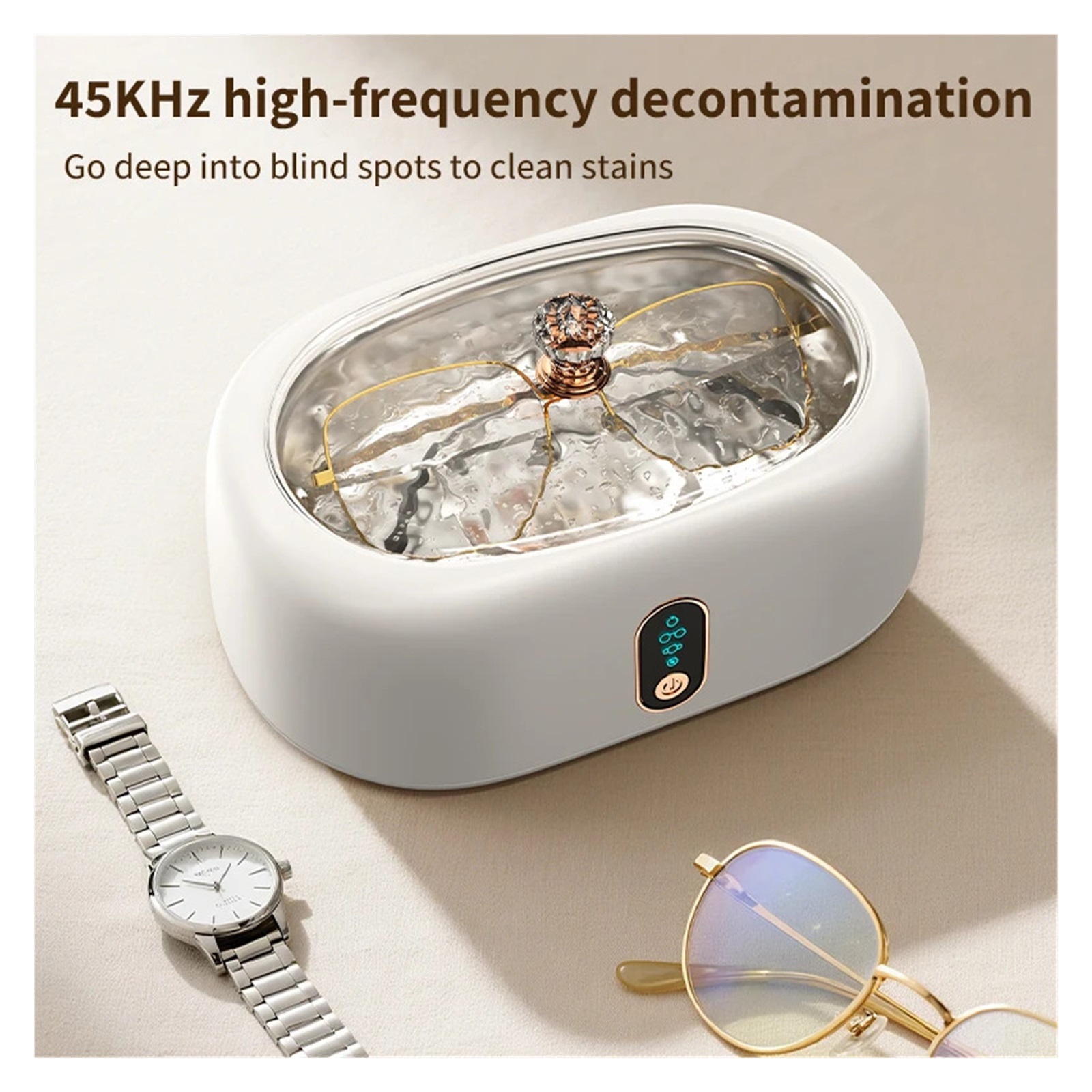 Digital Ultrasonic Cleaner Sonicator Bath for Jewelry Parts Glasses Circuit Board Watch Vibration