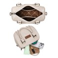 thumbnail image 5 of Wrangler Purse for Women Detachable Strap Satchel Bag Fringe Crossbody Purse Shoulder Bags, Beige, 5 of 7