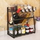 thumbnail image 4 of Estante para s de cocina de 3 capas, estante de pared para gabinete, organizador de almacenamiento, estantes, soporte de acero inoxidable para Estilo1 Macarena organizador de especias, 4 of 8