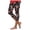 Black, variant on Mnuaqn Capri Leggings for Women High Waist Elastic Breathable Plus Size Yoga Pants with Pockets for Workout or Casual Wear (M, Light Gray)