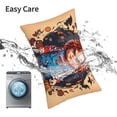 thumbnail image 6 of Lsque Chucky Pattern Bedding Waterproof Pillow Protector Zippered Queen – Bed Bug Proof Pillow Encasement-16"x24", 6 of 6