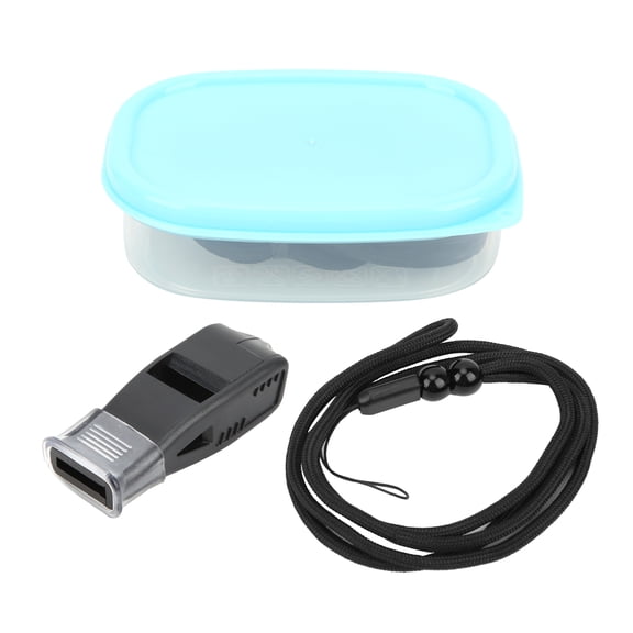 Silbato Crasp Sound Peso ligero Portátil Ajustable Respetuoso con el medio ambiente Silbato deportivo para fútbol Baloncesto Voleibol Negro YUNYI BRAND  Deportes