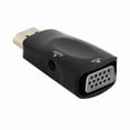 thumbnail image 3 of Adaptador convertidor HDMI hembra a VGA hembra HD 1080P con Cable de salida de audio de 3,5 mm color negro Nikou, 3 of 15
