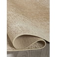 thumbnail image 5 of FH Home Outdoor Rug - Waterproof Easy to Clean Stain Resistant - Patio Indoor Outdoor Porch Deck Balcony Entryway - Ombre Modern - Dhruva - Beige - 5ft 2in x 7ft 6in, 5 of 5