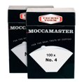 thumbnail image 1 of Technivorm Moccamaster 85022 Moccamaster Filtres en Papier #4, Blanc (2)... (Version Originale), 1 of 1
