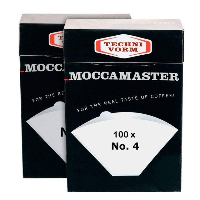 Technivorm Moccamaster 85022 Moccamaster Filtres en Papier #4, Blanc (2)... (Version Originale)