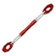 thumbnail image 3 of Barra de equilibrio para motocicleta de aleación de aluminio ajustable de longitud profesional premium Rojo, 3 of 9